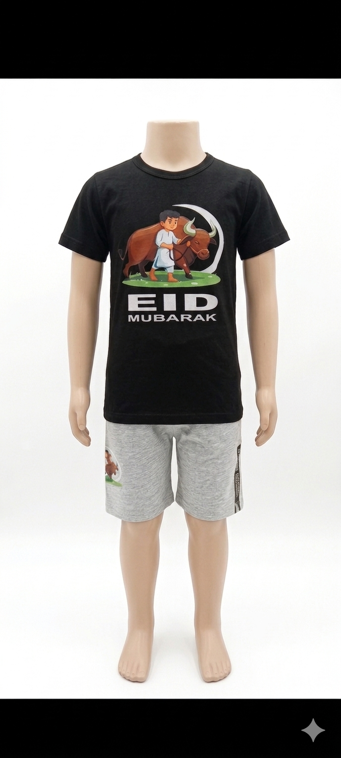 Kids Nicker Shirt & Buniyan Set – Soft Summer Collection for Boys