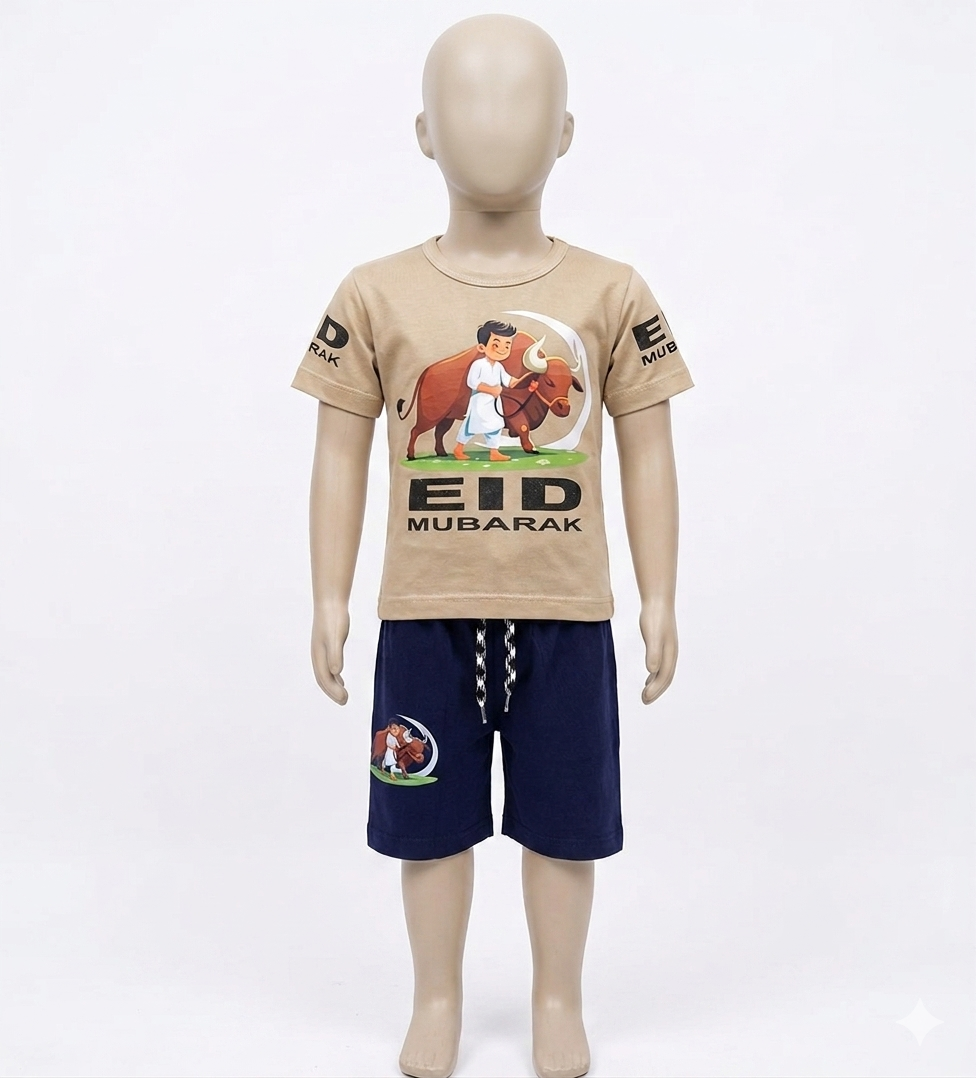 Kids Nicker Shirt & Buniyan Set – Soft Summer Collection for Boys