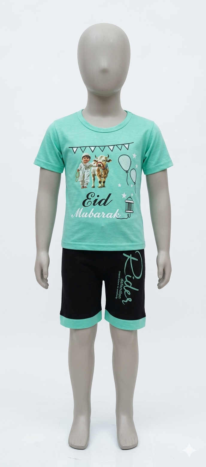 Kids Nicker Shirt & Buniyan Set – Soft Summer Collection for Boys