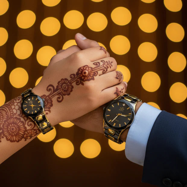Best Eid Gift Couple Watch – Premium Matching Watches for Him & Her
